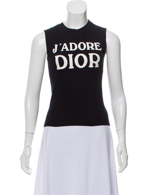 j'adior t shirt|dior sleeveless shirt.